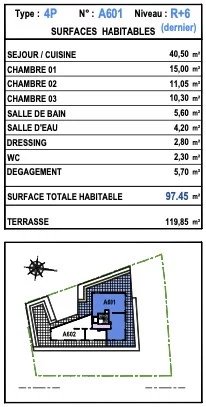 3 Bed, 2 Bath, ApartmentFor Sale, Le Cannet, Alpes-Maritimes