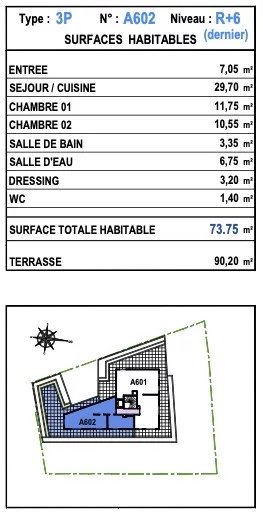 2 Bed, 2 Bath, ApartmentFor Sale, Le Cannet, Alpes-Maritimes
