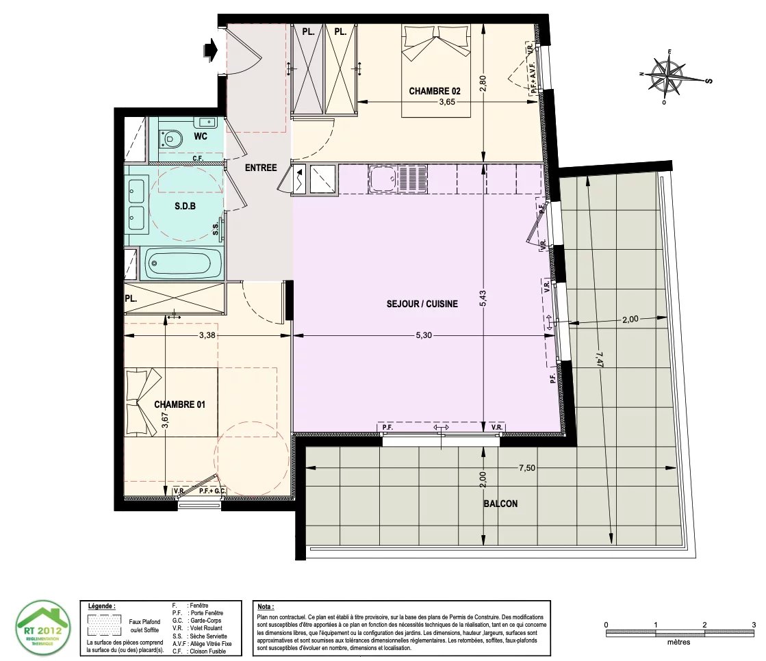 2 Bed, 1 Bath, ApartmentFor Sale, Le Cannet, Alpes-Maritimes 2 Bed, 1 Bath, ApartmentFor Sale, Le Cannet, Alpes-Maritimes