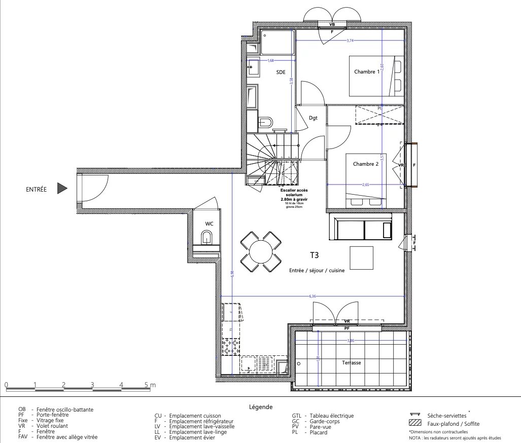 2 Bed, 1 Bath, ApartmentFor Sale, Antibes, Alpes-Maritimes