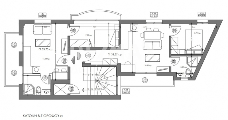 2 Bed, 1 Bath, HouseFor Sale, Metamorfosi, Volos, Magnesia