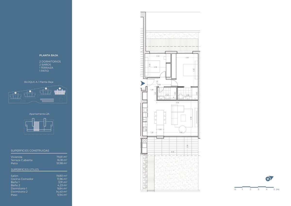 2 Bed, 2 Bath, ApartmentFor Sale, La Nucia, Costa Blanca