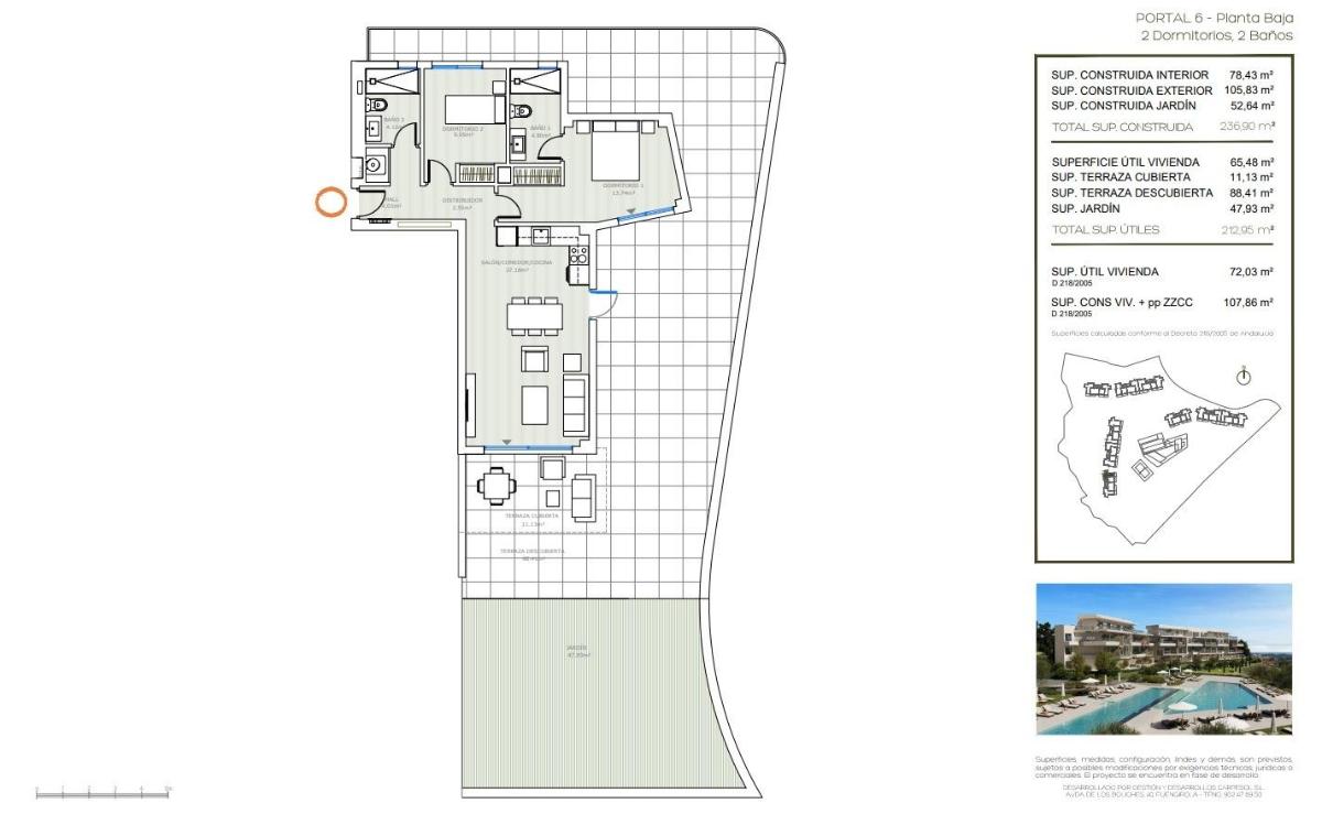 2 Bed, 2 Bath, ApartmentFor Sale, Mijas, Costa del Sol