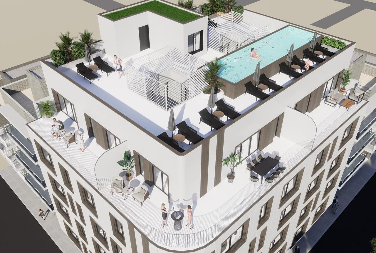 2 Bed, 1 Bath, ApartmentFor Sale, Torrevieja, Alicante