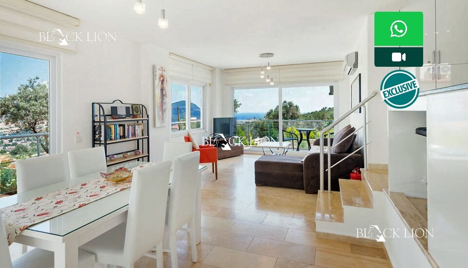 3 Bed, 2 Bath, ApartmentFor Sale, Ortaalan, Kalkan, Antalya