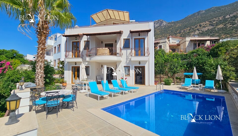 4 Bed, 3 Bath, HouseFor Sale, Kiziltas, Kalkan, Antalya