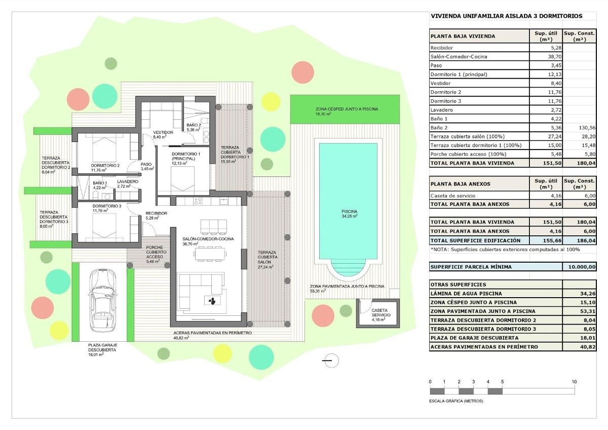 3 Bed, 2 Bath, HouseFor Sale, Pinoso, Alicante