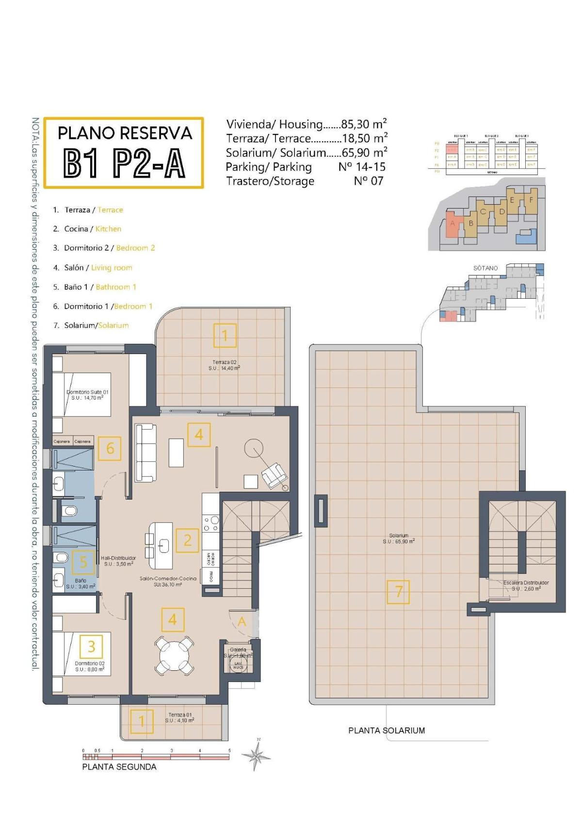 3 Bed, 2 Bath, ApartmentFor Sale, Los Alcazares, Murcia