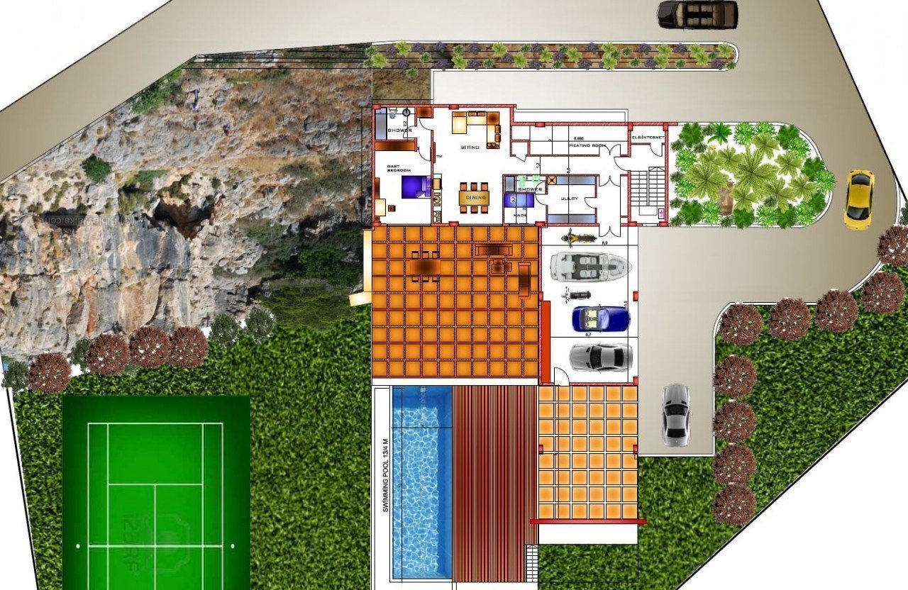 5 Bed, 4 Bath, HouseFor Sale, Kissonerga, Paphos