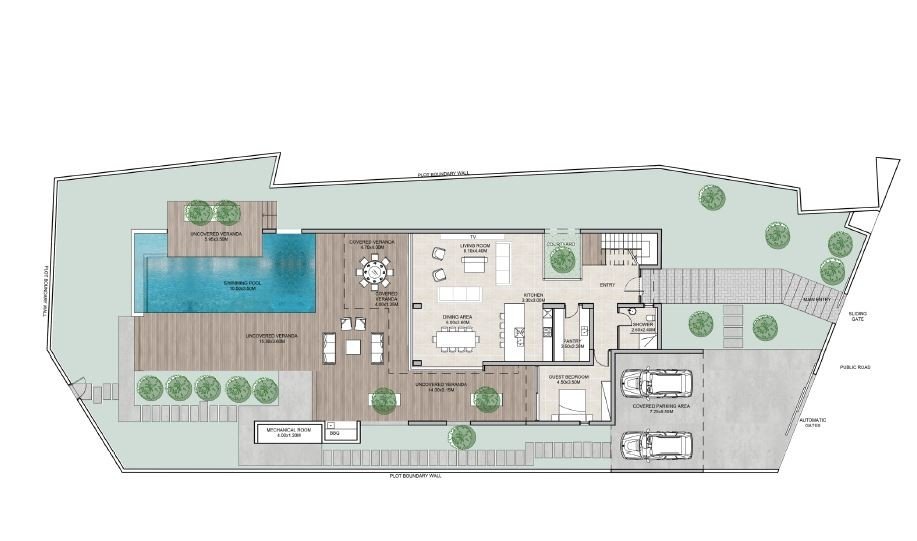 4 Bed, 4 Bath, HouseFor Sale, Kato Paphos, Paphos