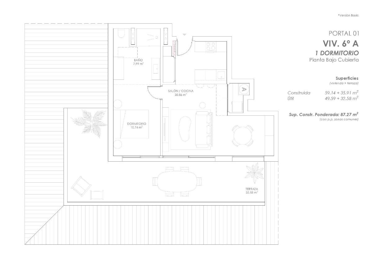 1 Bed, 1 Bath, ApartmentFor Sale, Fuengirola, Costa del Sol