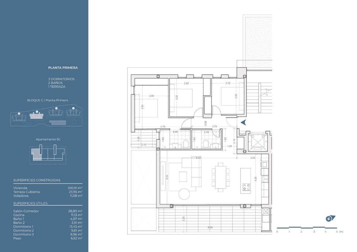 3 Bed, 2 Bath, ApartmentFor Sale, La Nucia, Costa Blanca