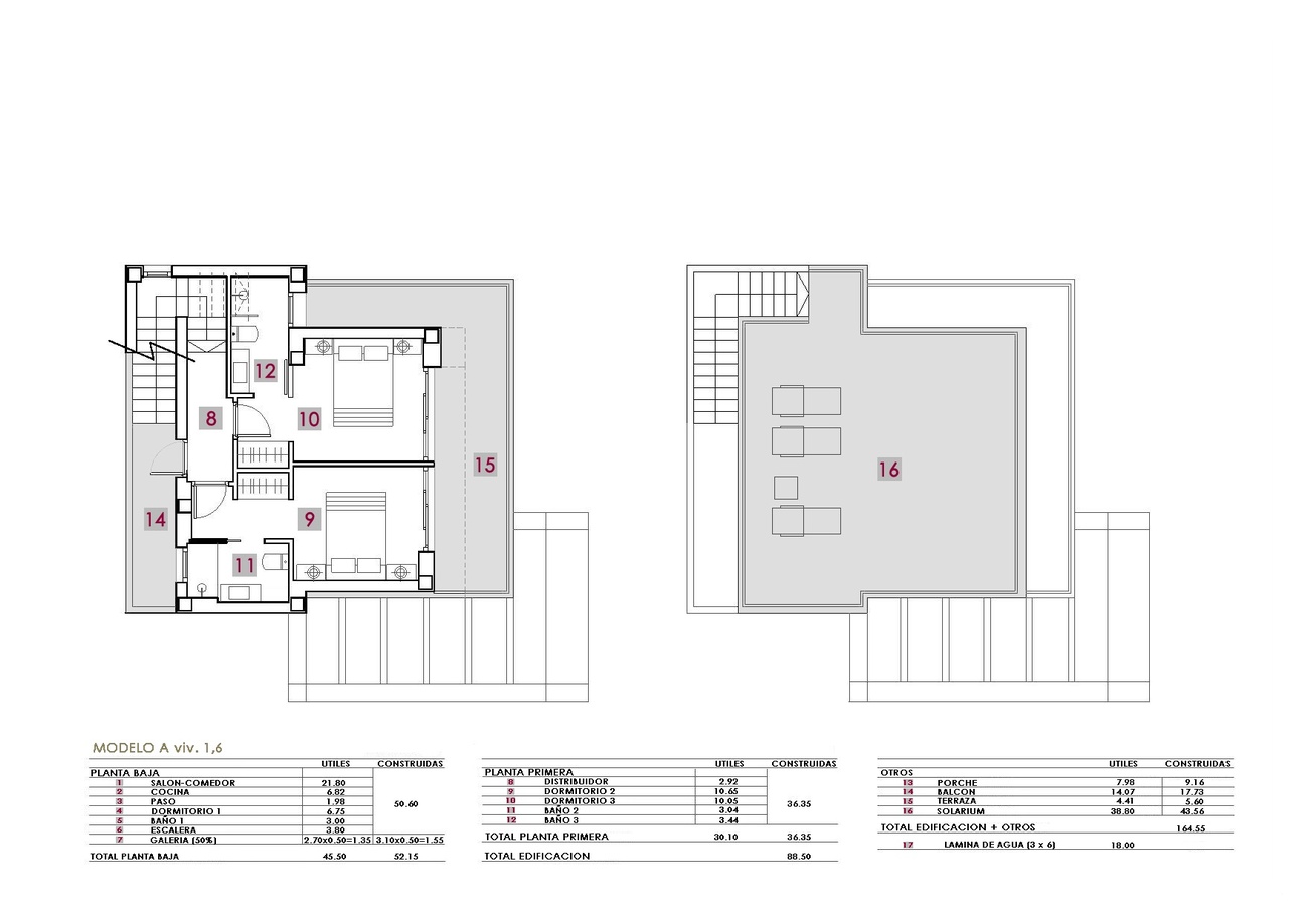 3 Bed, 4 Bath, HouseFor Sale, Villamartin, Alicante