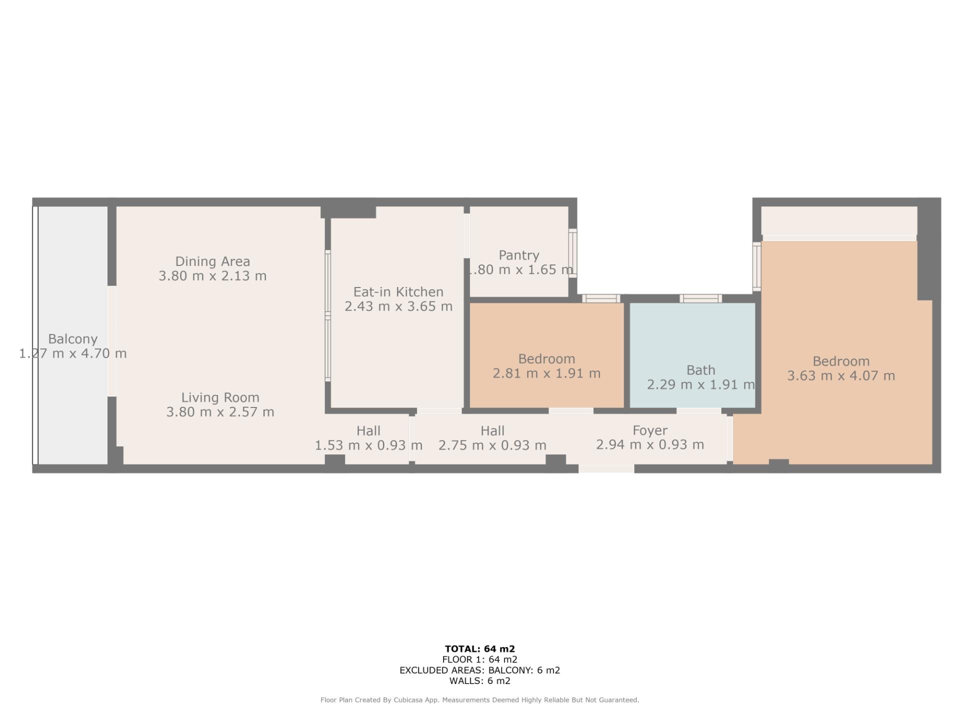 2 Bed, 1 Bath, ApartmentFor Sale, Torrevieja, Alicante