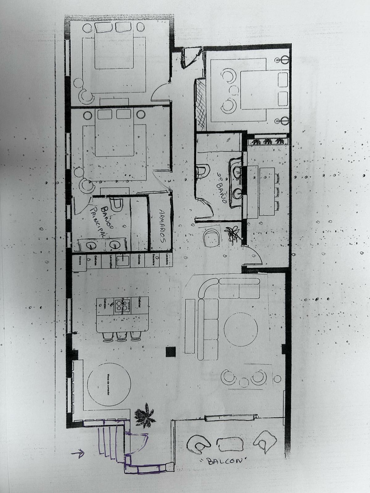 3 Bed, 2 Bath, ApartmentFor Sale, Torrevieja, Alicante