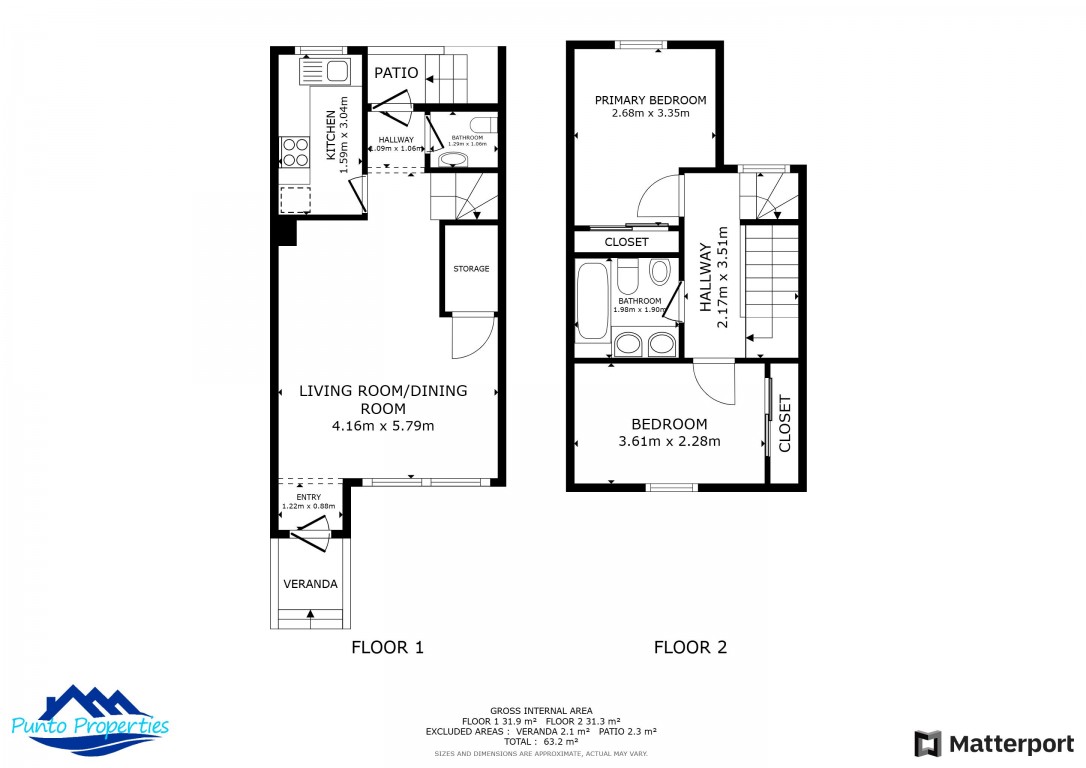 2 Bed, 1 Bath, HouseFor Sale, Los Narejos, Murcia 2 Bed, 1 Bath, HouseFor Sale, Los Narejos, Murcia