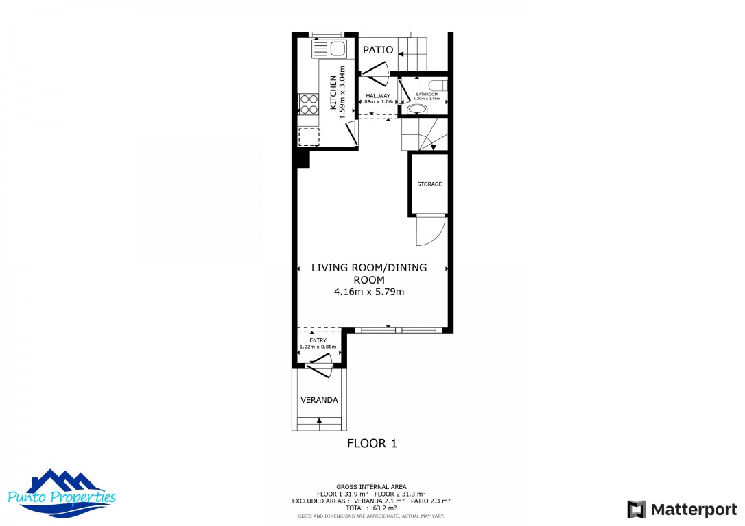 2 Bed, 1 Bath, HouseFor Sale, Los Narejos, Murcia 2 Bed, 1 Bath, HouseFor Sale, Los Narejos, Murcia