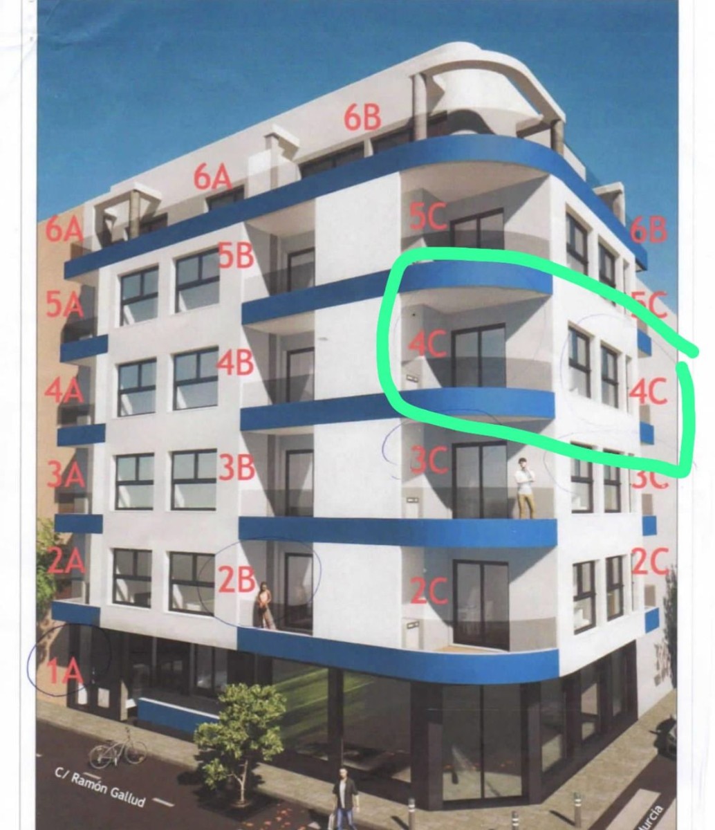 2 Bed, 2 Bath, ApartmentFor Sale, Torrevieja, Alicante