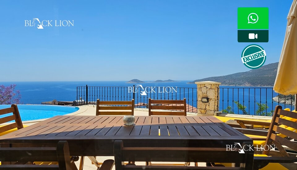 4 Bed, 4 Bath, HouseFor Sale, Kalamar, Kalkan, Antalya