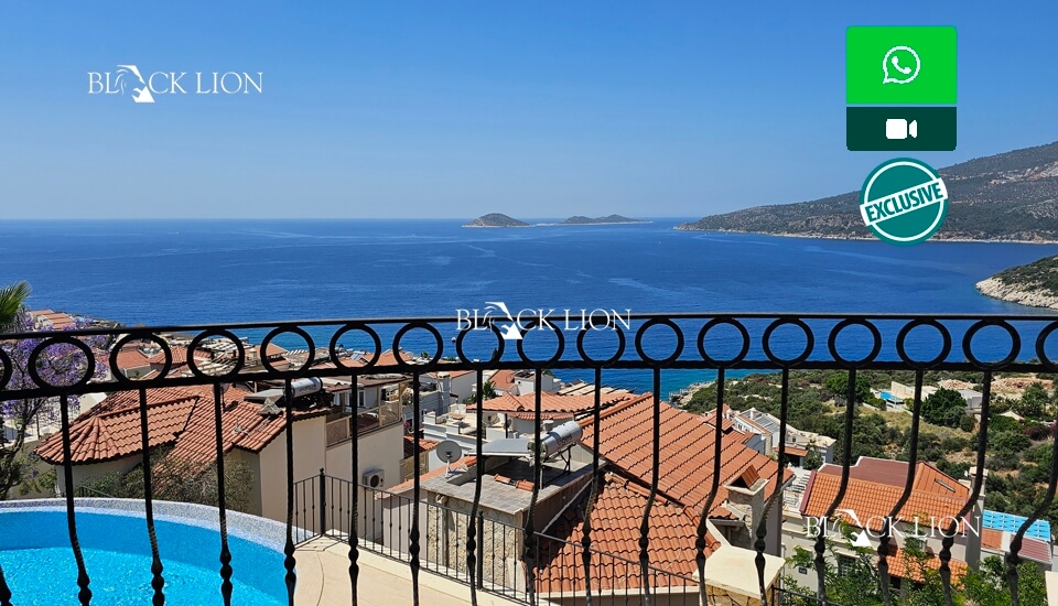 4 Bed, 4 Bath, HouseFor Sale, Kalamar, Kalkan, Antalya