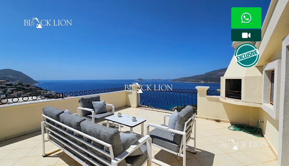4 Bed, 4 Bath, HouseFor Sale, Kalamar, Kalkan, Antalya