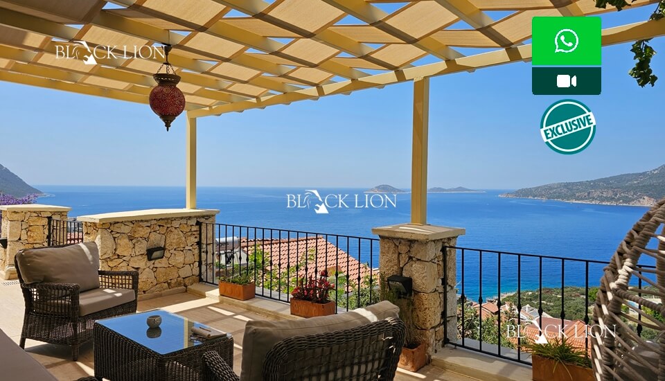 4 Bed, 4 Bath, HouseFor Sale, Kalamar, Kalkan, Antalya