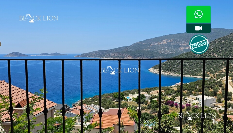 4 Bed, 4 Bath, HouseFor Sale, Kalamar, Kalkan, Antalya