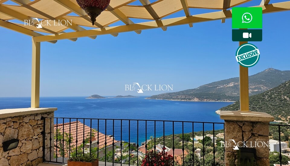 4 Bed, 4 Bath, HouseFor Sale, Kalamar, Kalkan, Antalya