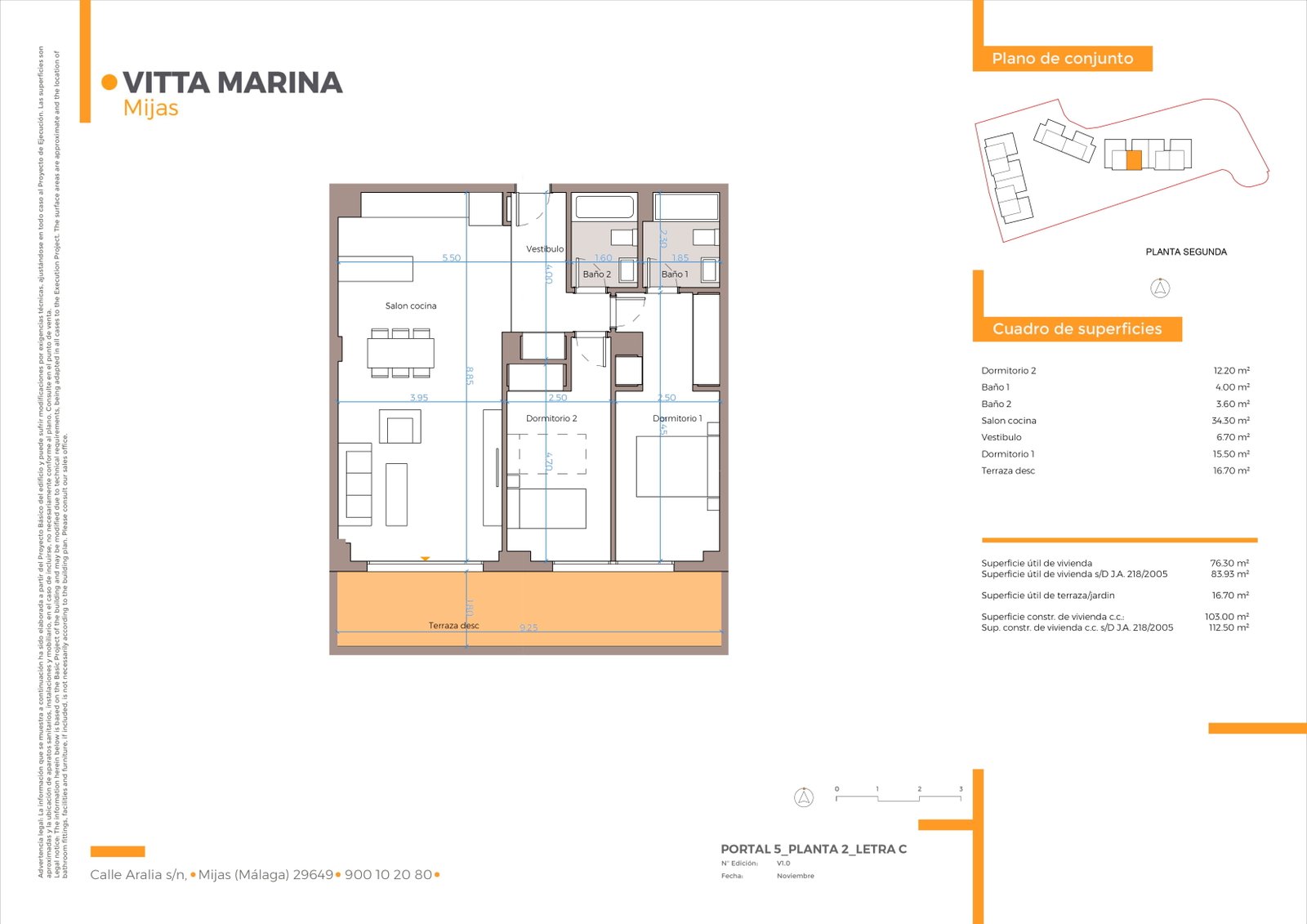 3 Bed, 2 Bath, ApartmentFor Sale, Mijas Costa, Malaga 3 Bed, 2 Bath, ApartmentFor Sale, Mijas Costa, Malaga