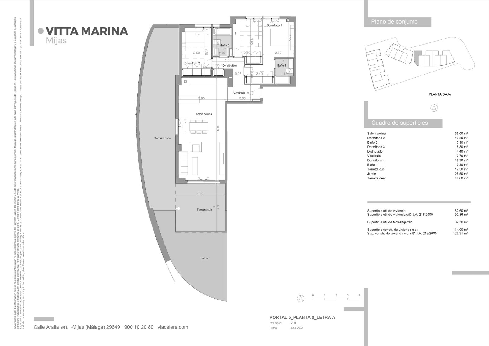 3 Bed, 2 Bath, ApartmentFor Sale, Mijas Costa, Malaga 3 Bed, 2 Bath, ApartmentFor Sale, Mijas Costa, Malaga