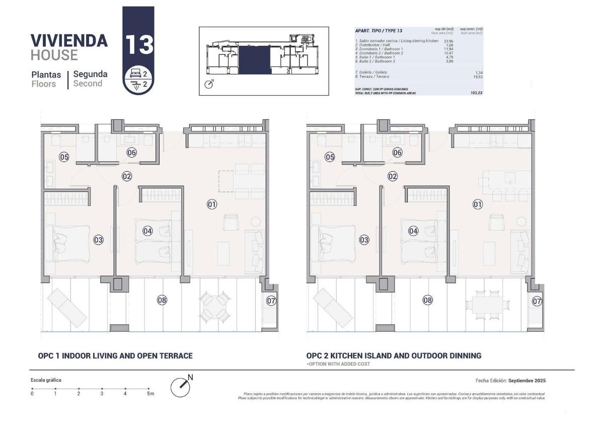 2 Bed, 2 Bath, ApartmentFor Sale, Villajoyosa, Costa Blanca