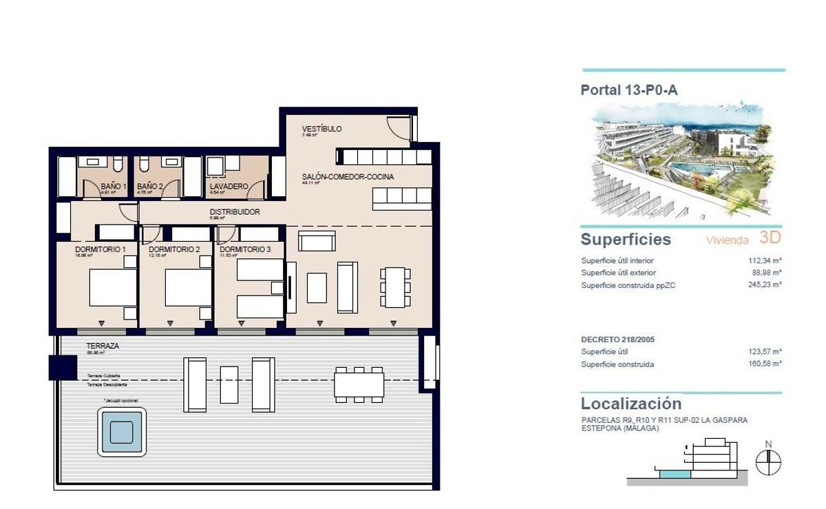 3 Bed, 2 Bath, ApartmentFor Sale, Estepona, Costa del Sol 3 Bed, 2 Bath, ApartmentFor Sale, Estepona, Costa del Sol