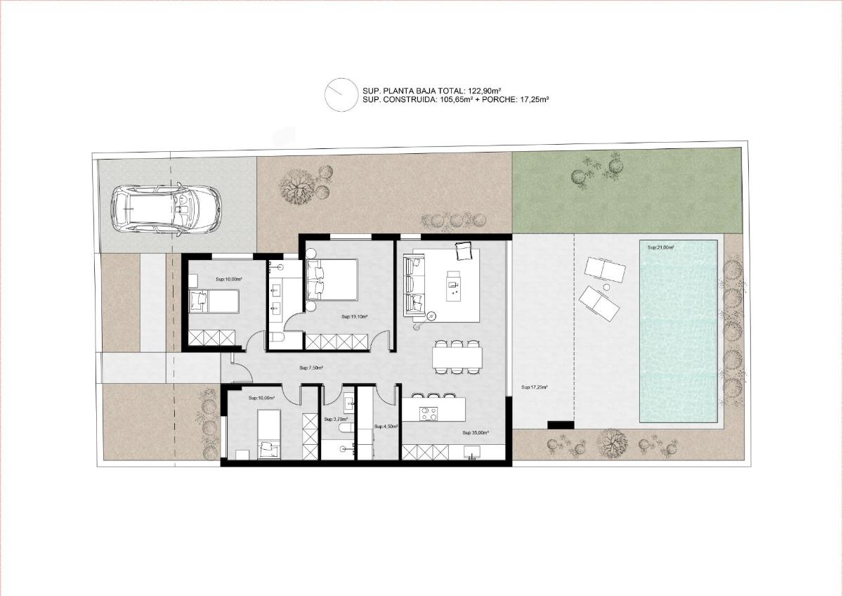 3 Bed, 2 Bath, HouseFor Sale, Molina De Segura, Costa Calida 3 Bed, 2 Bath, HouseFor Sale, Molina De Segura, Costa Calida