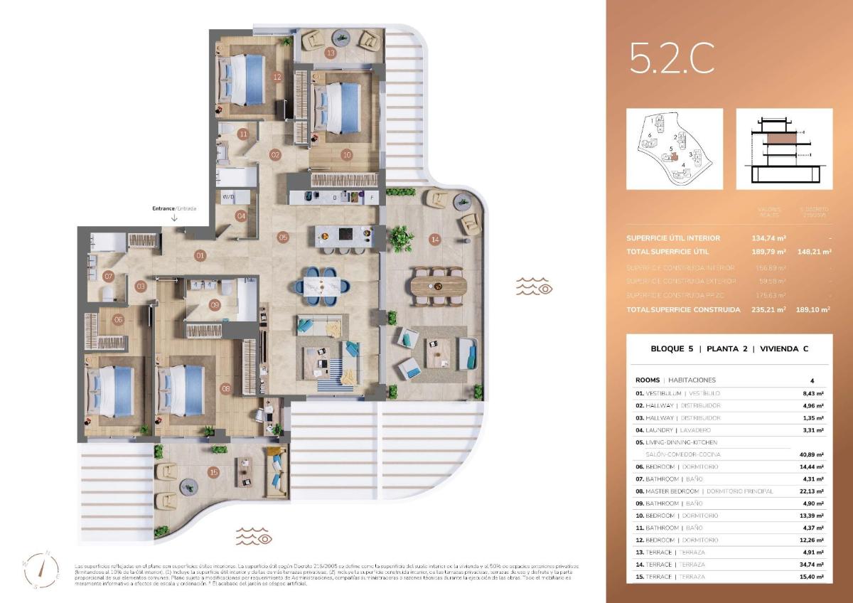 4 Bed, 3 Bath, ApartmentFor Sale, Mijas, Costa del Sol 4 Bed, 3 Bath, ApartmentFor Sale, Mijas, Costa del Sol