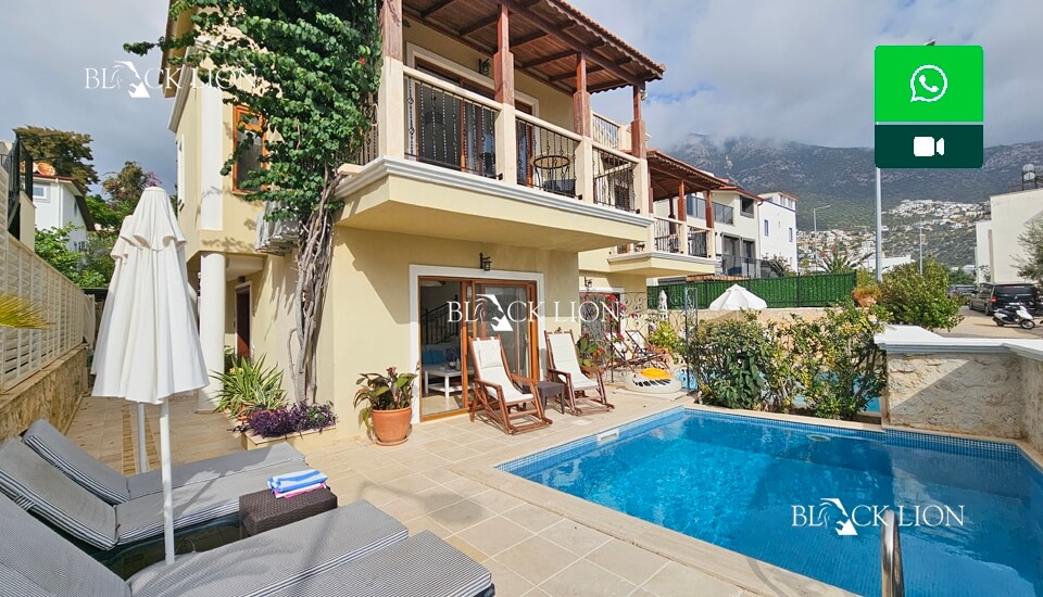 3 Bed, 3 Bath, HouseFor Sale, Ortaalan, Kalkan, Antalya