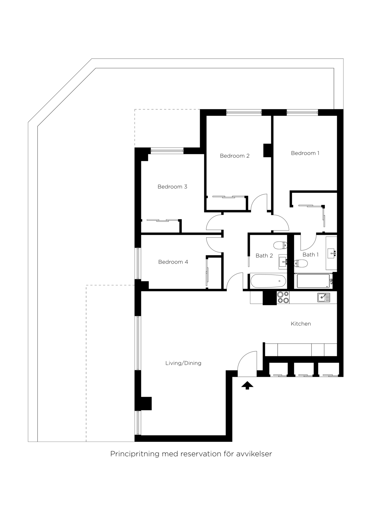 4 Bed, 2 Bath, ApartmentFor Sale, Fuengirola, Malaga 4 Bed, 2 Bath, ApartmentFor Sale, Fuengirola, Malaga