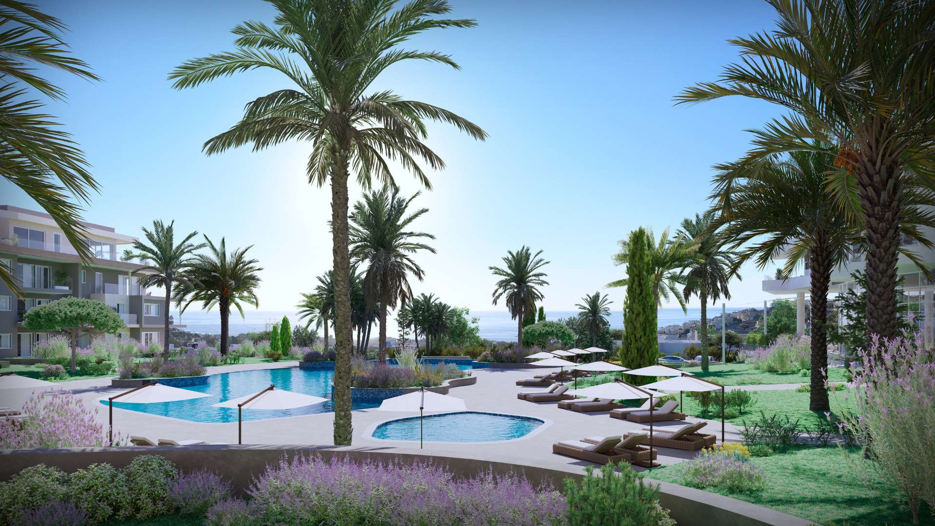 3 Bed, 3 Bath, ApartmentFor Sale, Chloraka, Paphos