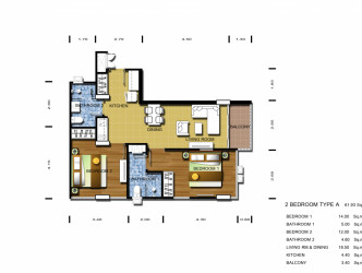 1 Bed, 1 Bath, ApartmentFor Sale, 83130 13/47 Moo 1 Rawai Muang Phuket, Phuket, NaiHarn, South
