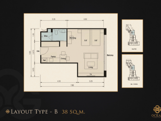 1 Bed, 1 Bath, ApartmentFor Sale, Phuket, Surin, NorthWest