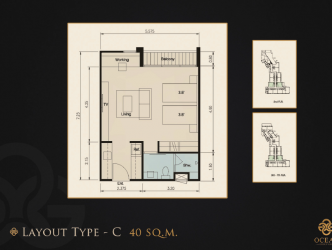 1 Bed, 1 Bath, ApartmentFor Sale, Phuket, Surin, NorthWest