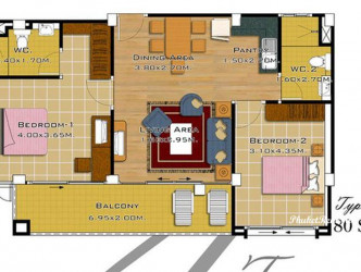 2 Bed, 2 Bath, ApartmentFor Sale, 23 moo 1 Tambol Kamala Amphur Kathu, Phuket 83000, Phuket, Kamala, West 2 Bed, 2 Bath, ApartmentFor Sale, 23 moo 1 Tambol Kamala Amphur Kathu, Phuket 83000, Phuket, Kamala, West