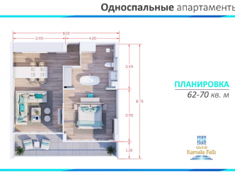 1 Bed, 1 Bath, ApartmentFor Sale, 73/141 Moo 3, Kamala Sub-district, Kathu District, Phuket, Kamala, West