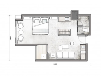 1 Bed, 1 Bath, ApartmentFor Sale, Phuket, Kamala, West