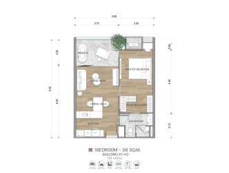 1 Bed, 1 Bath, ApartmentFor Sale, Phuket, Kata, SouthWest