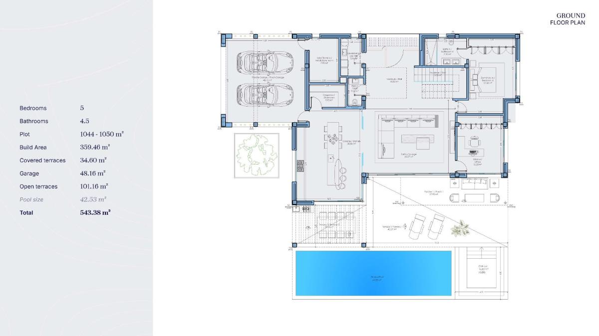 5 Bed, 4 Bath, HouseFor Sale, Estepona, Costa del Sol