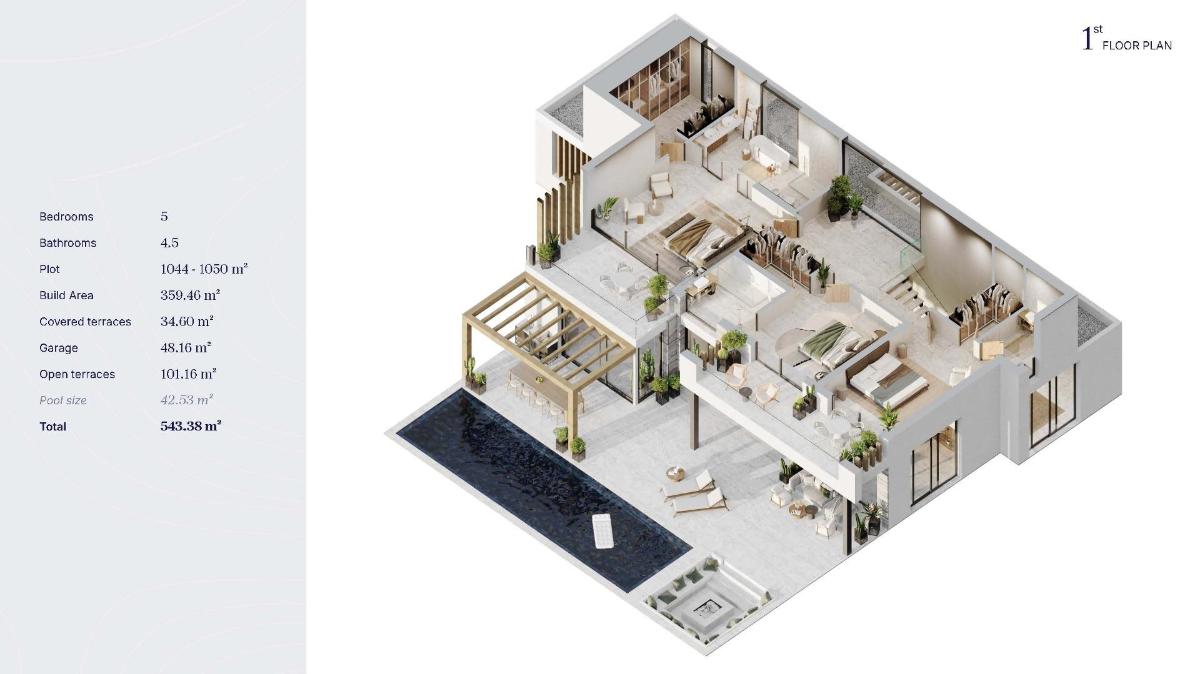 5 Bed, 4 Bath, HouseFor Sale, Estepona, Costa del Sol