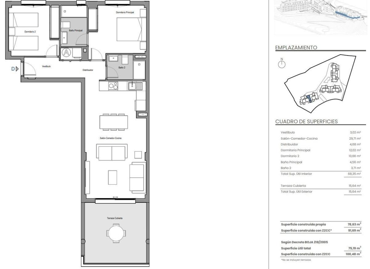 2 Bed, 2 Bath, ApartmentFor Sale, Mijas, Costa del Sol