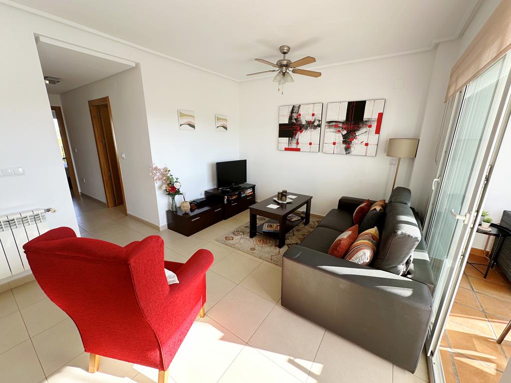 2 Bed, 1 Bath, ApartmentFor Sale, Hacienda Riquelme Golf Resort, Murcia