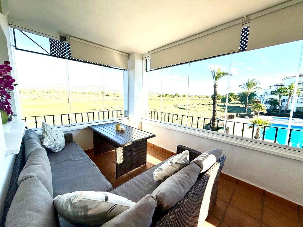 2 Bed, 1 Bath, ApartmentFor Sale, Hacienda Riquelme Golf Resort, Murcia