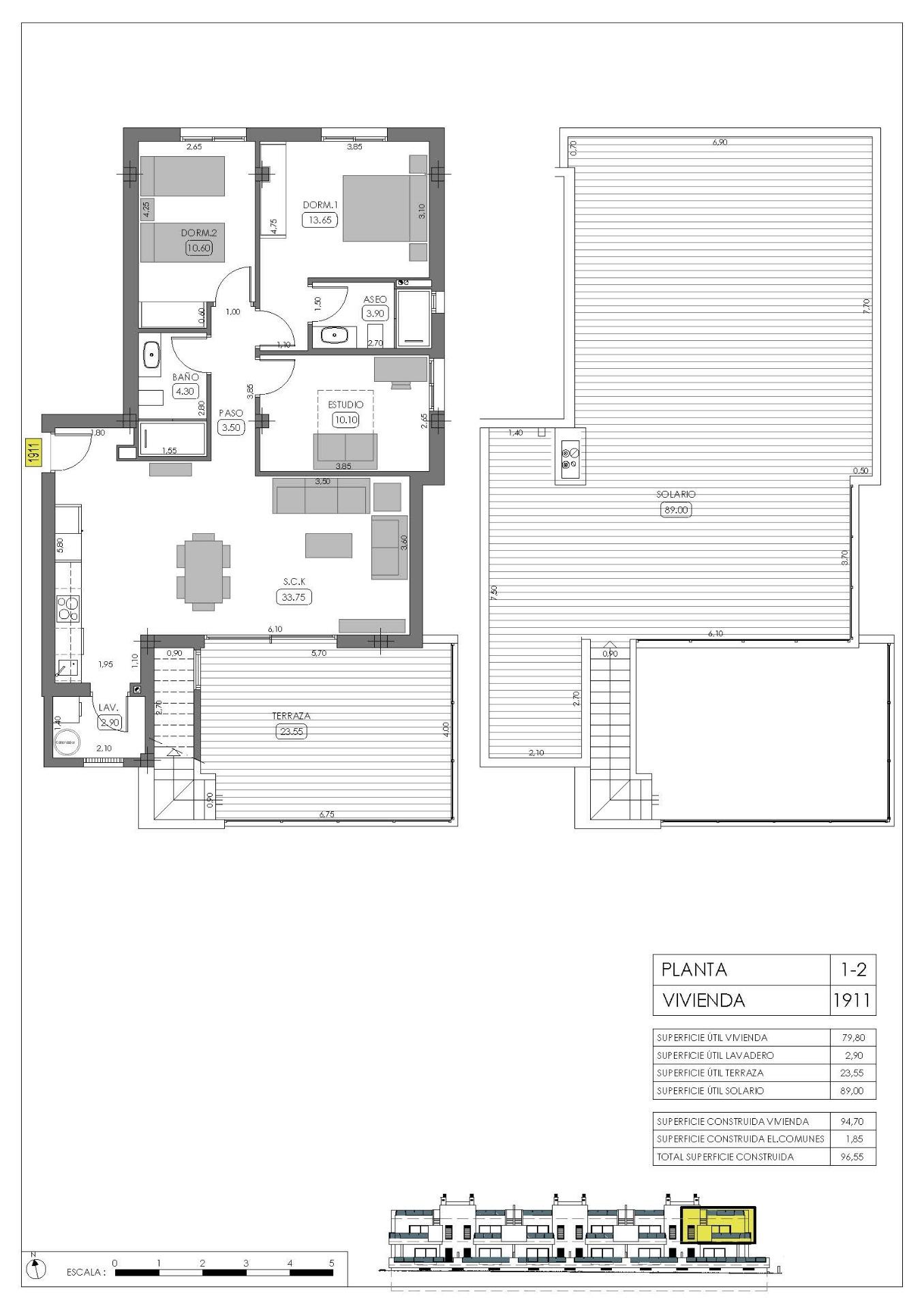 3 Bed, 2 Bath, HouseFor Sale, Algorfa, Alicante